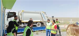 Aksaray Belediyesi Katı Atık Düzenli Depolama Tesisine Teknik Gezi Düzenlendi