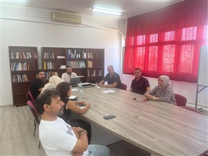 Teknik Bilimler Meslek Yüksekokulumuzda Birim Risk Eylem Planı Toplantısı Gerçekleştirildi