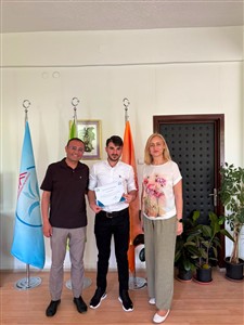 Aksaray Üniversitesi Teknik Bilimler MYO Öğrencilerinin Sahadaki Başarısı Sertifikayla Taçlandırıldı