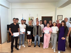 Aksaray Üniversitesi Teknik Bilimler MYO Öğrencilerinin Sahadaki Başarısı Sertifikayla Taçlandırıldı