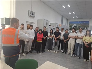 ASÜ Elektrik ve Enerji Öğrencilerinden Sütaş Aksaray Entegre Süt Tesislerine Teknik Gezi